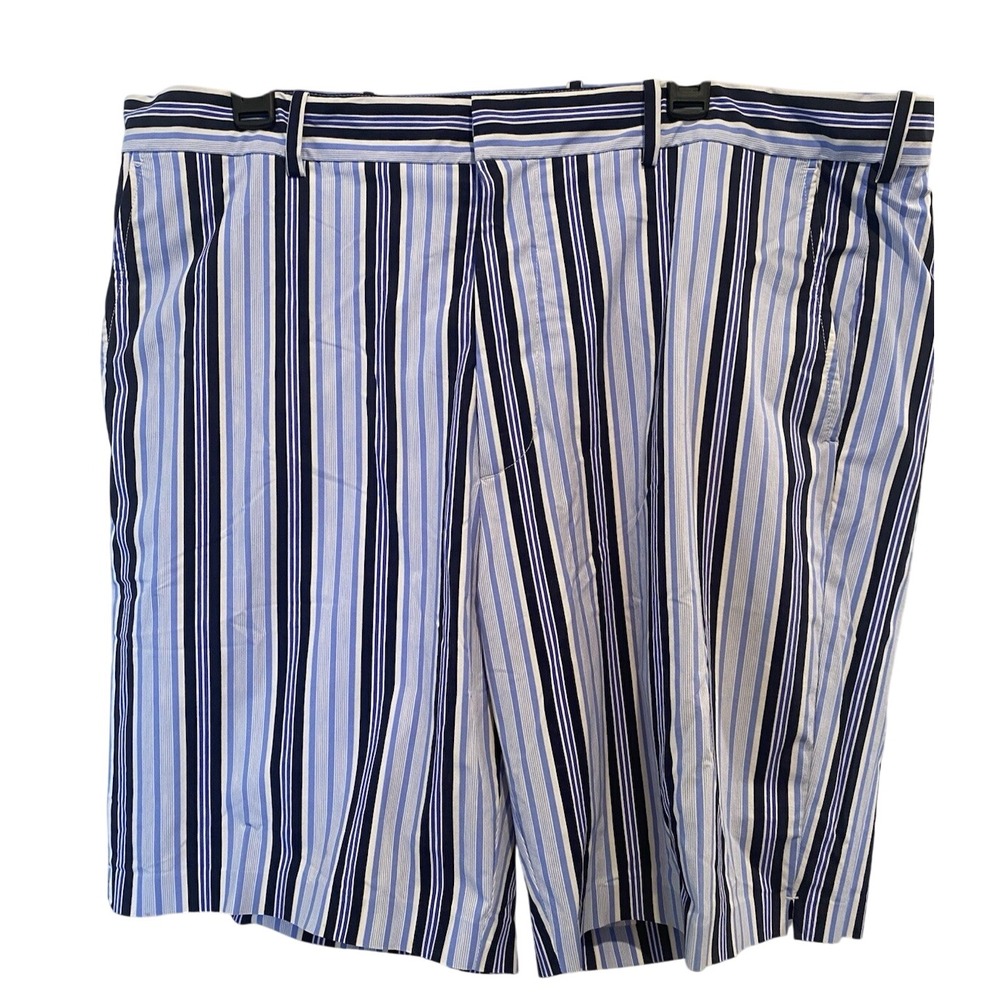 Ralph Lauren Men's Polo Golf Swim Shorts Brit West Indie Blue‎ Striped 38 Waist
